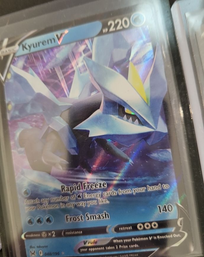 2022 Pokémon TCG SWSH11: Lost Origin #048 Kyurem V — front