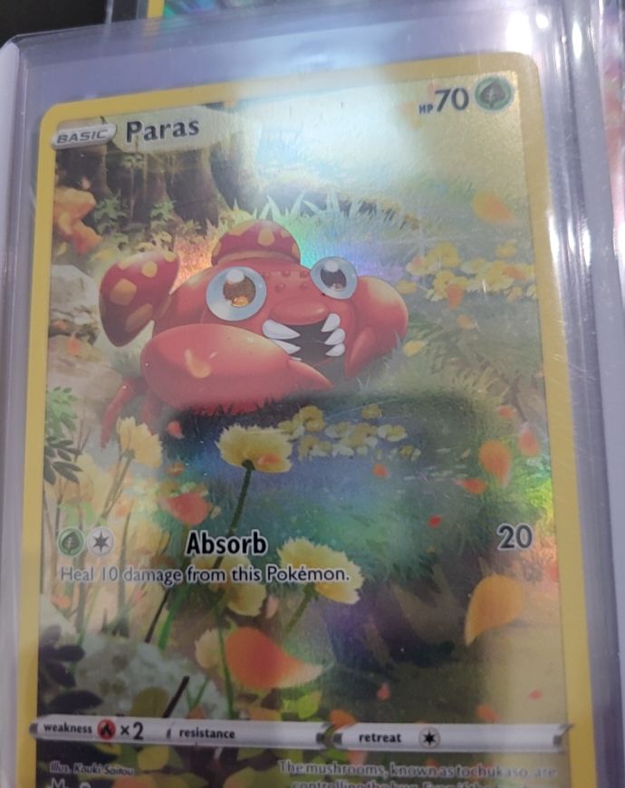 2023 Pokémon Sword & Shield Crown Zenith #GG32 Paras — front