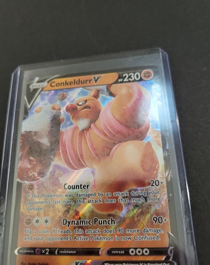 2022 Pokémon TCG Pokémon GO #040 Conkeldurr V — front
