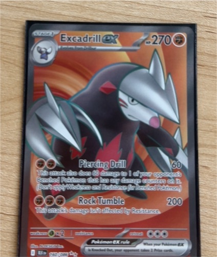 2023 Pokémon TCG Scarlet & Violet #160 Excadrill ex Black Bolt — front
