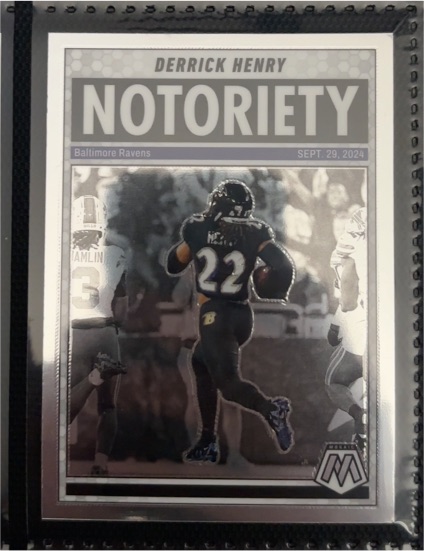 2025 Panini Mosaic #4 Derrick Henry Notoriety — front