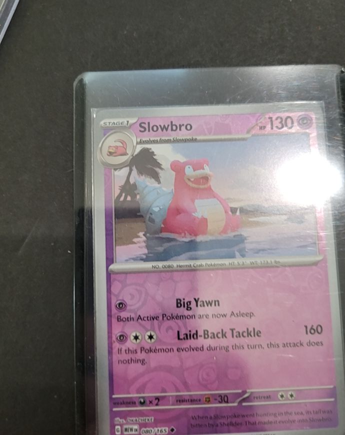 2023 Pokémon Scarlet & Violet 151 #080 Slowbro — front