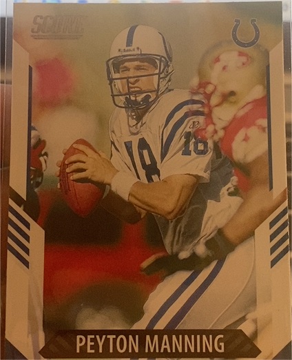 2021 Score #170 Peyton Manning Indianapolis Colts — front