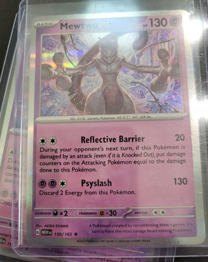 2023 Pokémon Scarlet & Violet 151 #150 Mewtwo — front