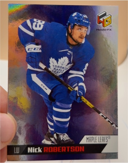 2020-21 Upper Deck #HG-15 Nick Robertson — front