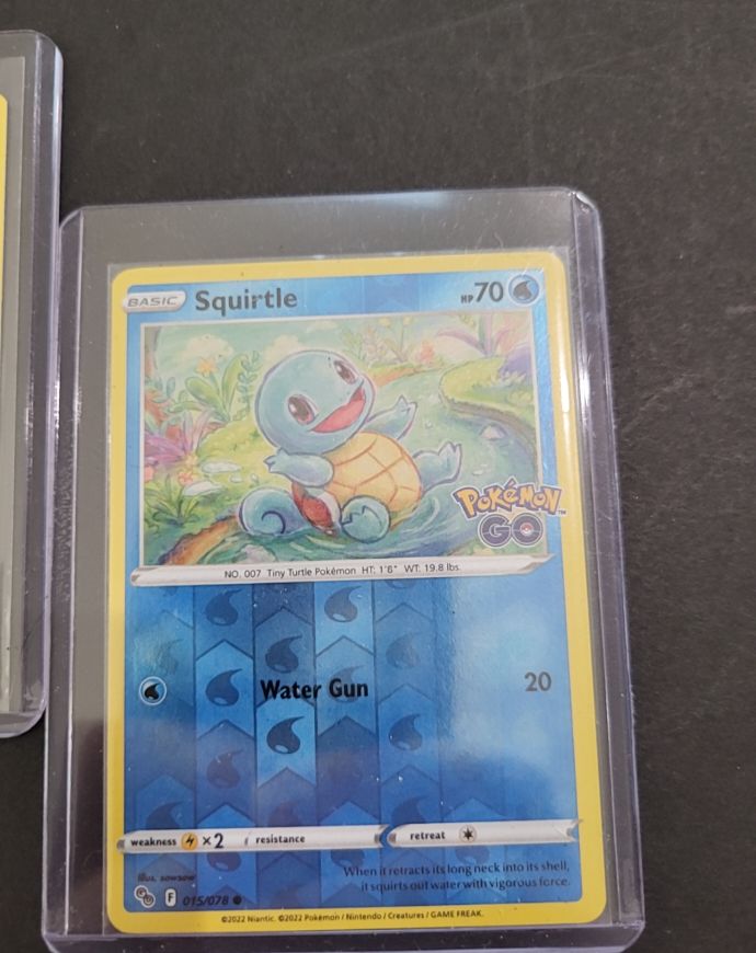 2022 Pokémon GO #015 Squirtle — front