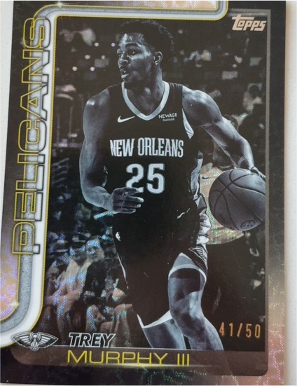 2025-26 Topps #190 Trey Murphy III — front