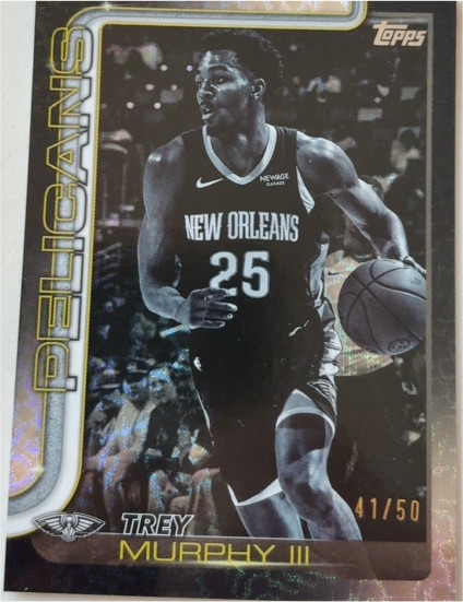 2025-26 Topps #190 Trey Murphy III — front