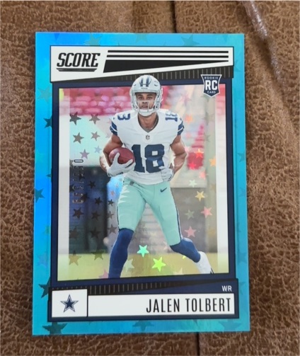 2022 Panini Score #385 Jalen Tolbert — front