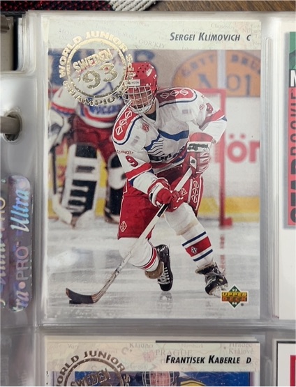 1993-94 Upper Deck #275 Sergei Klimovich — front