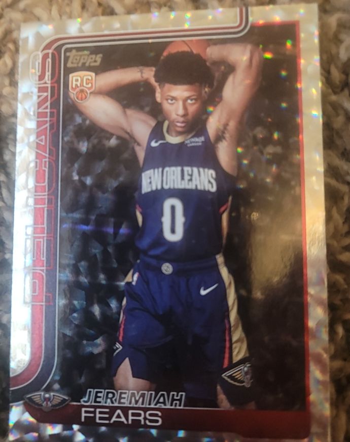 2025-26 Topps #207 Jeremiah Fears — front