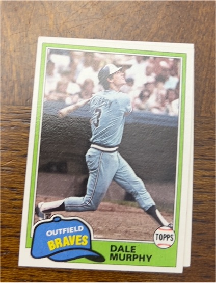 1981 Topps #504 Dale Murphy — front