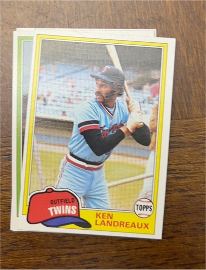 1981 Topps #219 Ken Landreaux — front