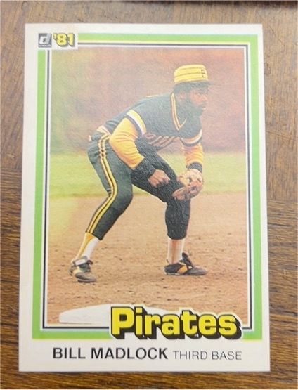 1981 Donruss #252 Bill Madlock — front