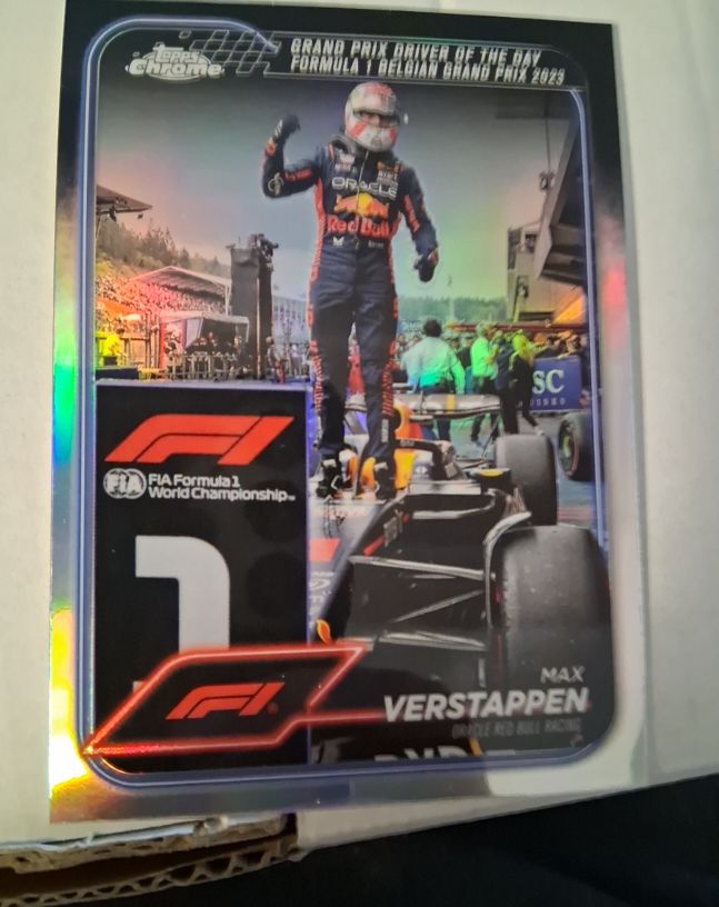 2024 Topps Chrome Formula 1 #170 Max Verstappen — front