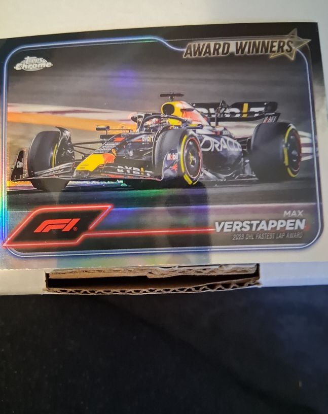 2024 Topps Chrome Formula 1 - F1 Award Winners #182 Max Verstappen — front