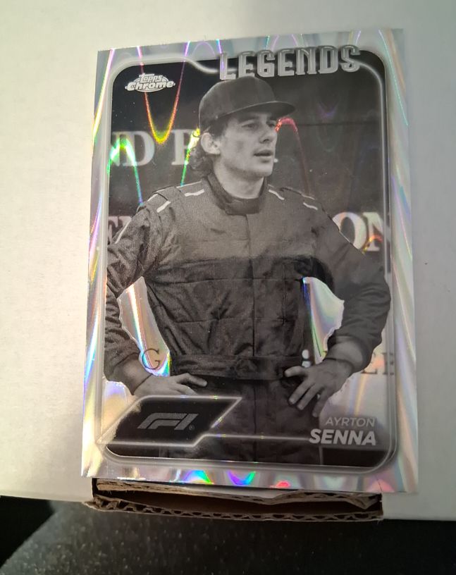 2024 Topps Chrome Formula 1 F1 Legends #188 Ayrton Senna — front