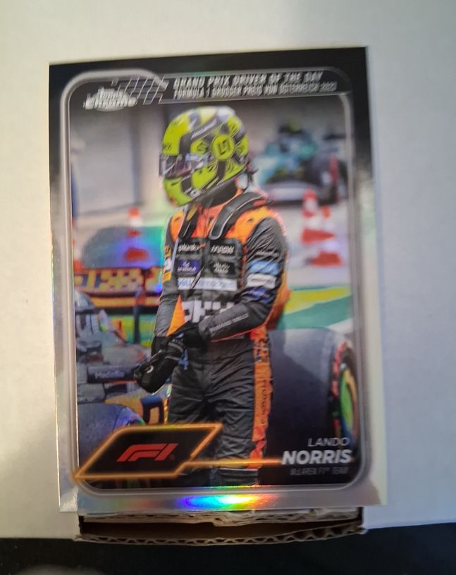2024 Topps Chrome Formula 1 #167 Lando Norris — front