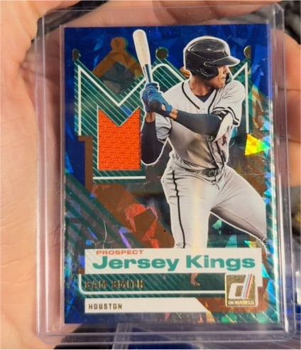 2025 Panini Donruss Prospect Jersey Kings #PJK-CS Cam Smith — front