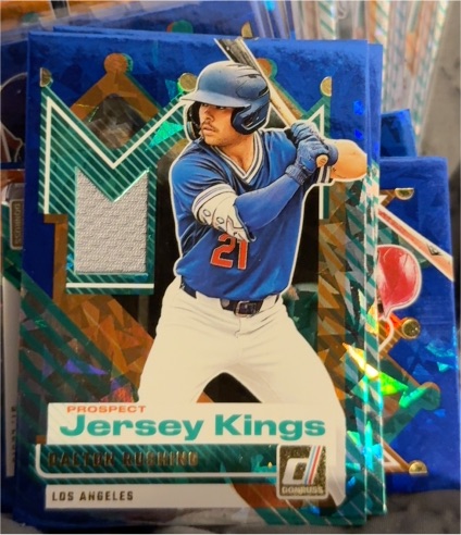 2025 Donruss #PJK-DR Dalton Rushing Prospect Jersey Kings — front