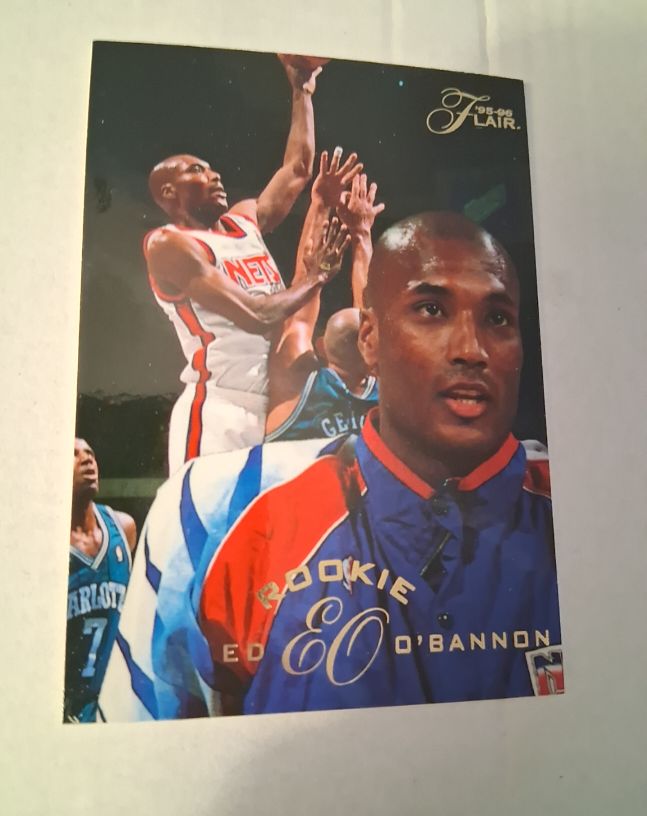 1995-96 Flair #211 Ed O'Bannon Rookie — front