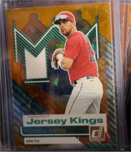 2025 Donruss #PJK-MM Marcelo Mayer Prospect Jersey Kings — front