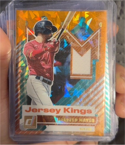 2025 Panini Donruss Jersey Kings #JK-MM Marcelo Mayer — front