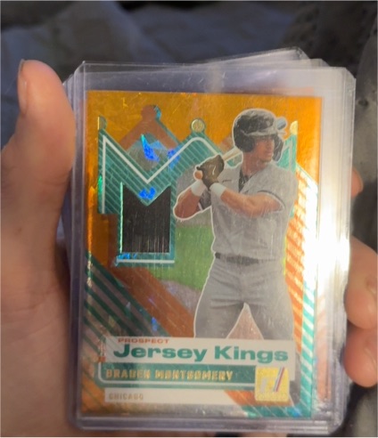2025 Donruss Prospect Jersey Kings #PJK-BM Braden Montgomery — front