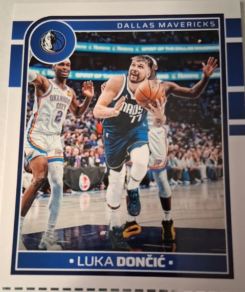 2024-25 Panini NBA Hoops #115 Luka Dončić — front