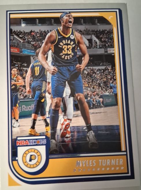 2022-23 Panini NBA Hoops #53 Myles Turner — front