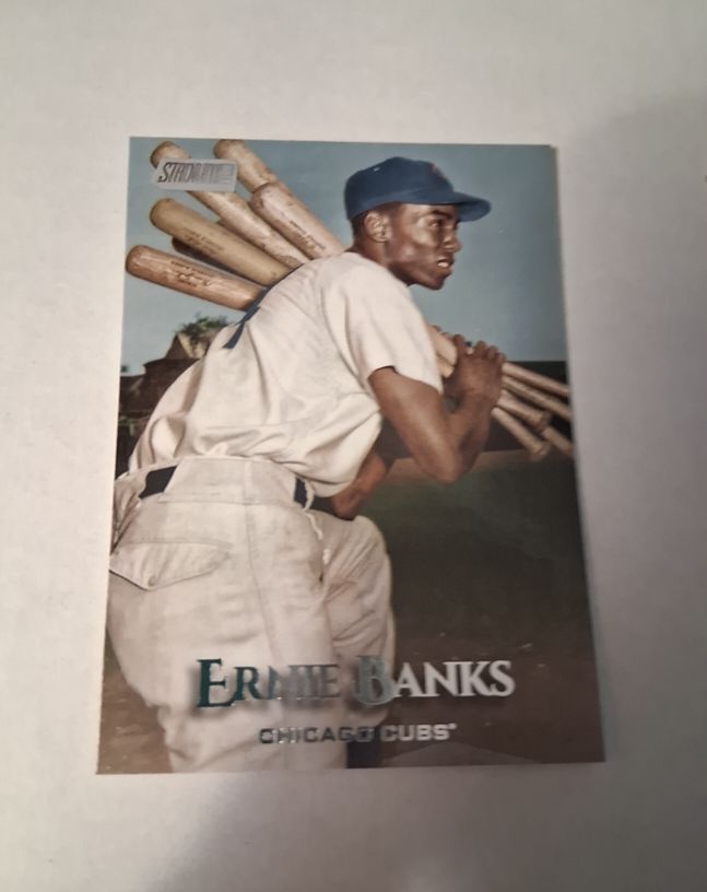 2019 Topps Stadium Club #25 Ernie Banks — front