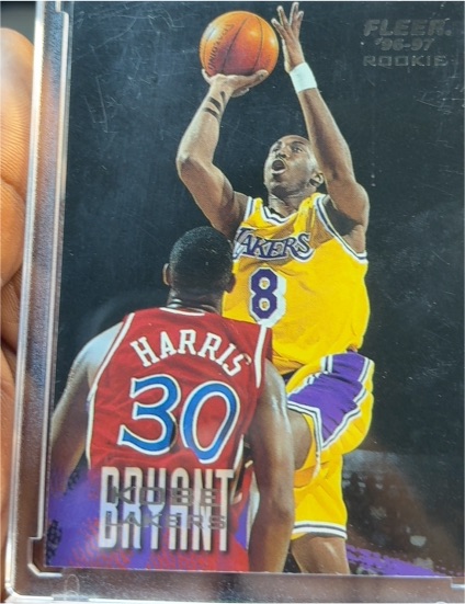 1996-97 Fleer #203 Kobe Bryant — front