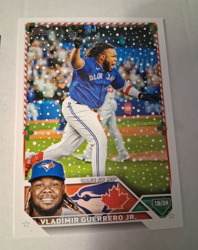 2023 Topps Holiday #H92 Vladimir Guerrero Jr. — front