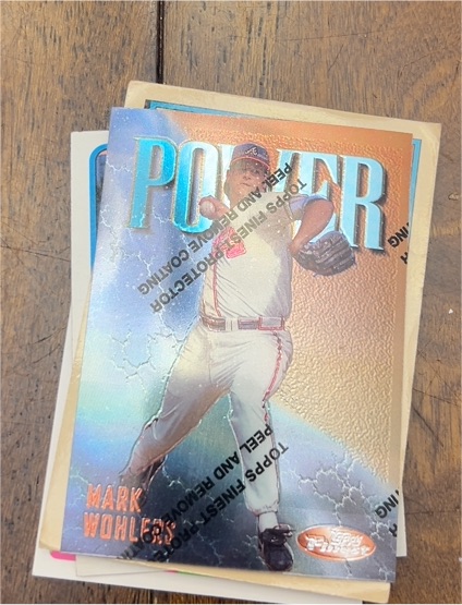 1997 Topps Finest Power #103 Mark Wohlers — front