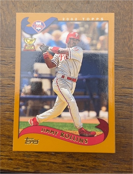 2002 Topps #164 Jimmy Rollins — front