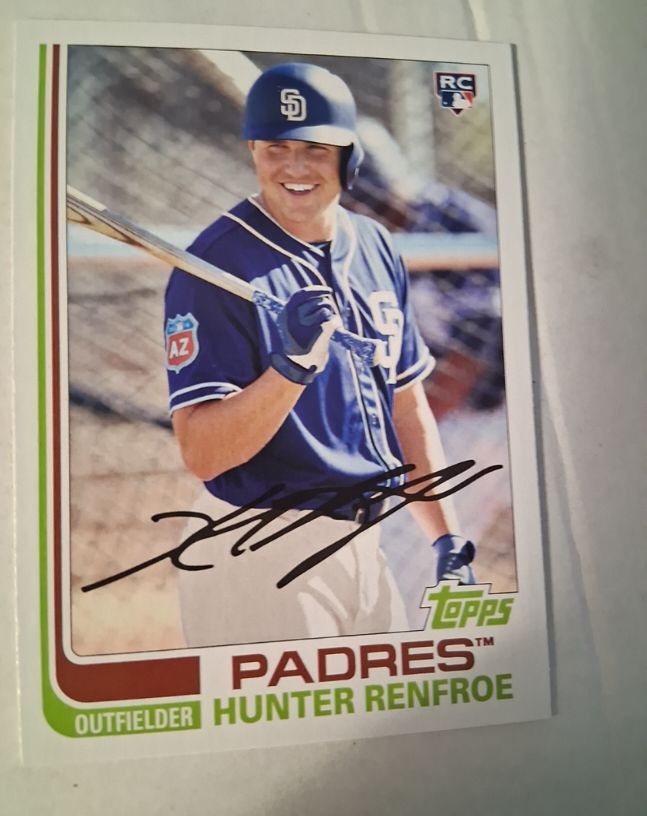 2017 Topps Archives #158 Hunter Renfroe — front