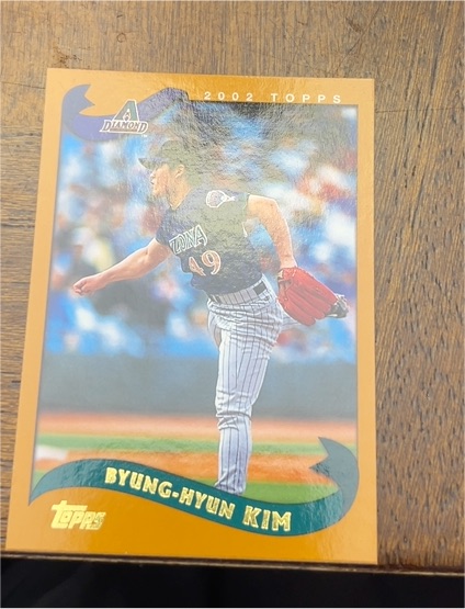 2002 Topps #209 Byung-Hyun Kim — front