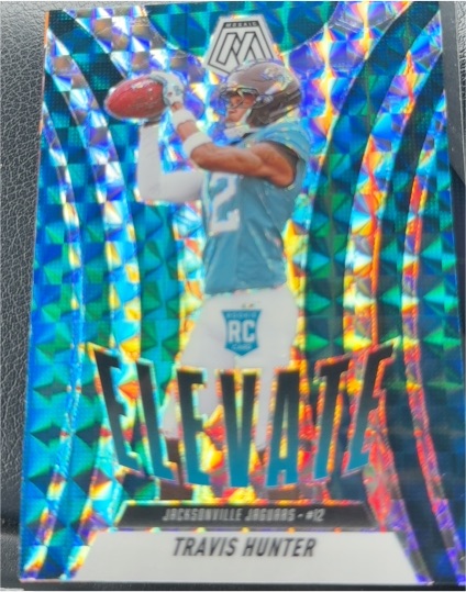 2025 Panini Mosaic #1 Travis Hunter Elevate — front