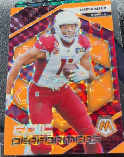2025 Panini Mosaic #13 Larry Fitzgerald — front