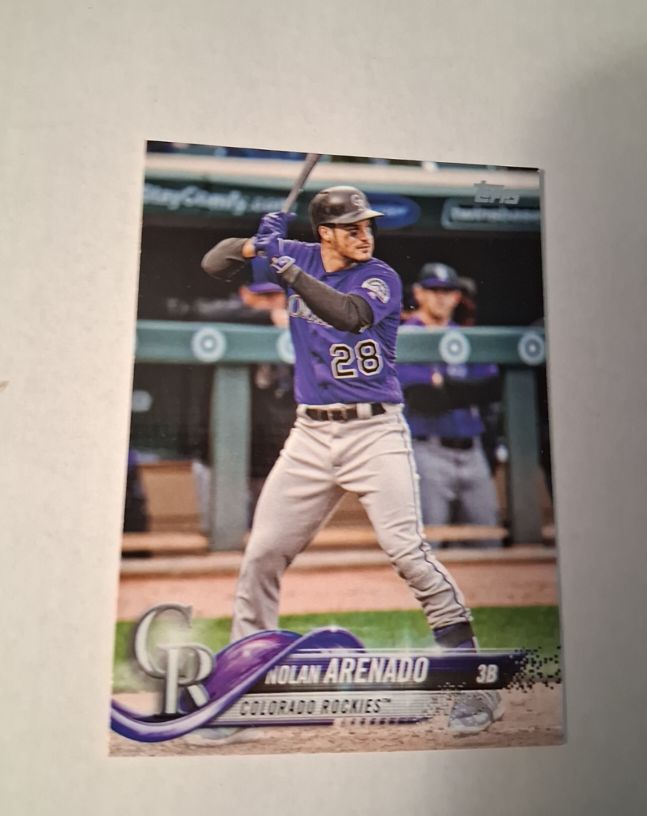 2018 Topps #28 Nolan Arenado — front