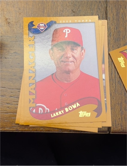 2002 Topps #294 Larry Bowa — front