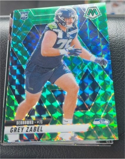 2025 Panini Mosaic #76 Grey Zabel — front