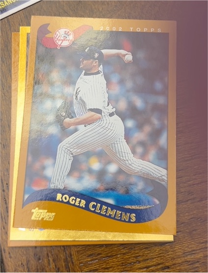 2002 Topps #60 Roger Clemens — front
