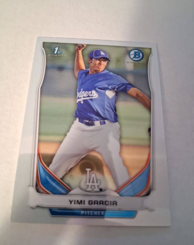 2014 Bowman Chrome Prospects #BCP70 Yimi Garcia — front