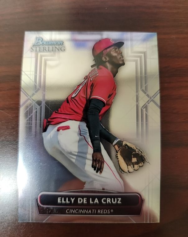 2022 Bowman Sterling #BSP-69 Elly De La Cruz — front