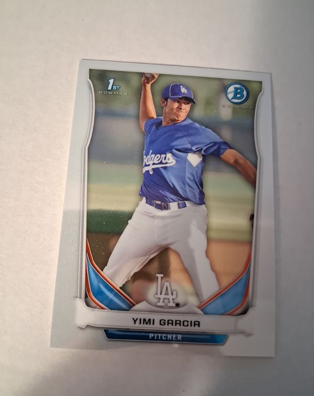 2014 Bowman #BP70 Yimi Garcia — front