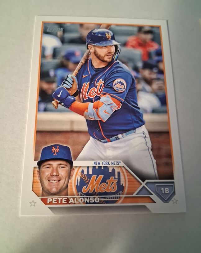 2023 Topps Series 1 #20 Pete Alonso — front
