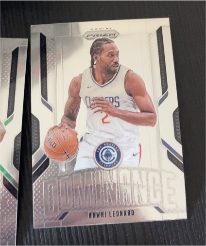 2024-25 Panini Prizm Dominance #18 Kawhi Leonard — front