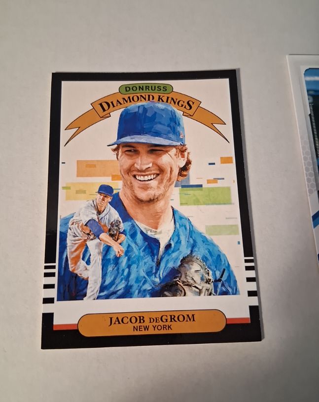2019 Donruss Diamond Kings #19 Jacob deGrom — front