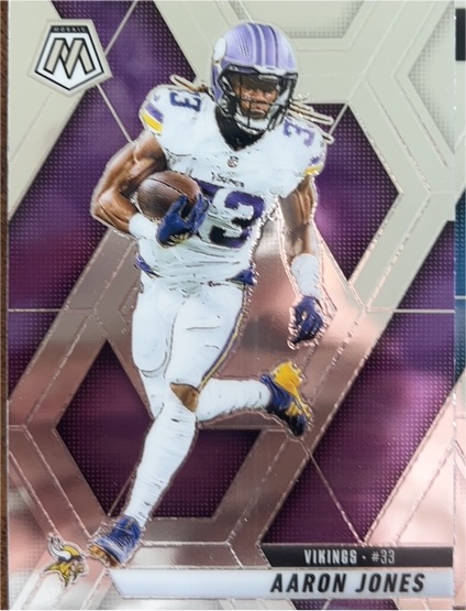 2025 Panini Mosaic #128 Aaron Jones — front